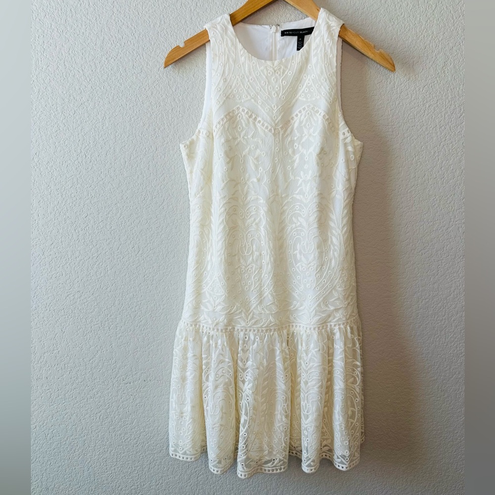 White House Black Market Cocktail Lace Dress